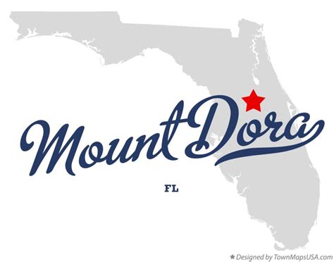 Map of Mount Dora, FL, Florida