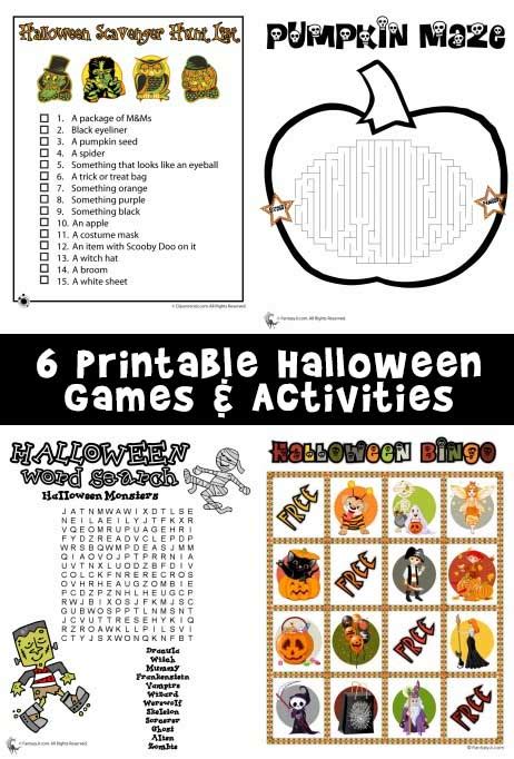 Printable Halloween Games | Woo! Jr. Kids Activities : Children's ...