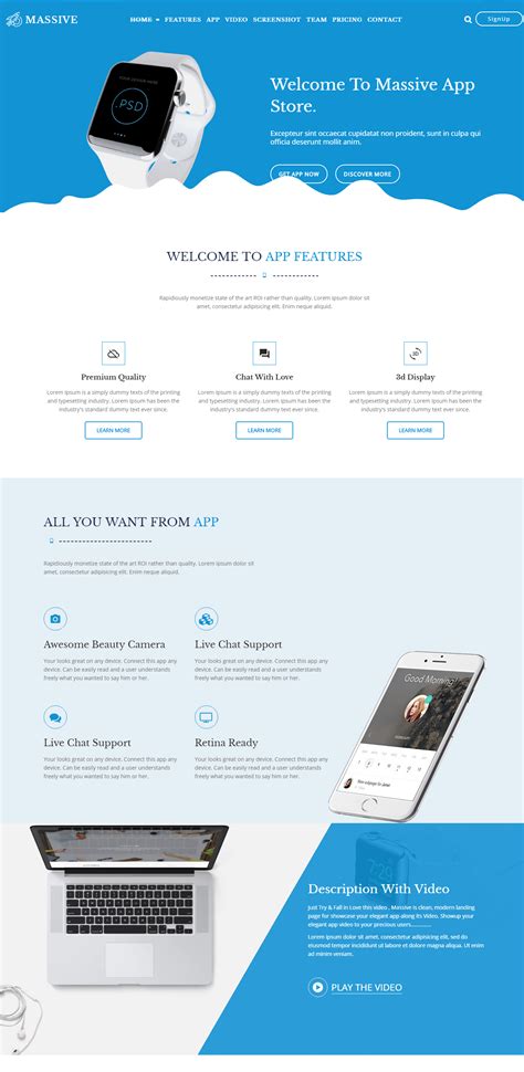 20 free landing page templates to boost your conversions