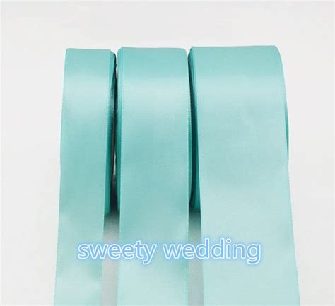 25 yards Tiffany blue ribbon Tiffany blue ribbon by sweetywedding | Tiffany blue, Blue ribbon, Blue