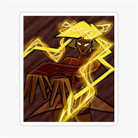 "Birthstone yellow topaz as a human " Sticker for Sale by LazyKamyPaints | Redbubble