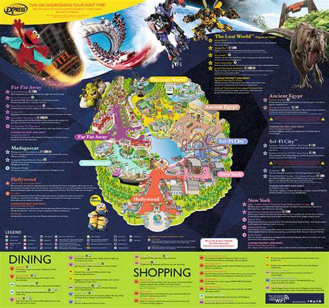 Universal Studios Singapore Park Map En PDF, 47% OFF