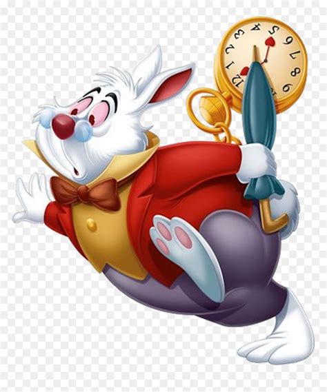 White Rabbit - Alice In Wonderland Disney White Rabbit, HD Png Download - vhv