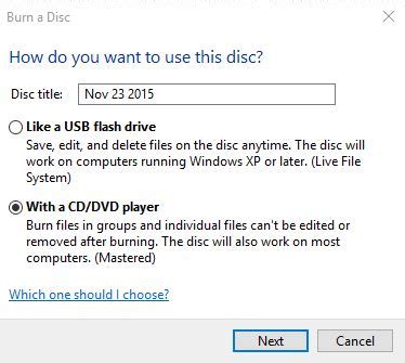 need to format a blank dvd disc in windows 10 - Microsoft Community