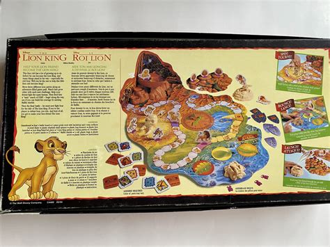 Vintage Lion King Board Game COMPLETE Vintage Disney Board - Etsy