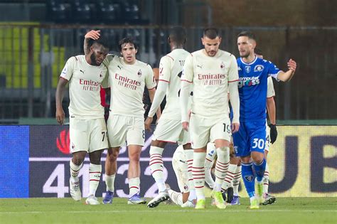 Empoli 2-4 AC Milan: Rossoneri rack up 17th away win of 2021 to end ...