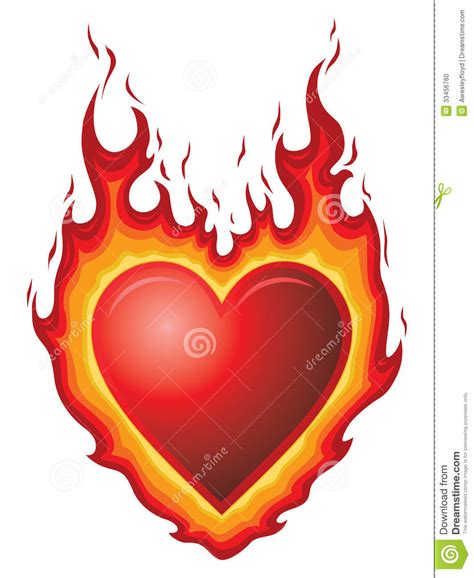 Burning love clipart - Clipground