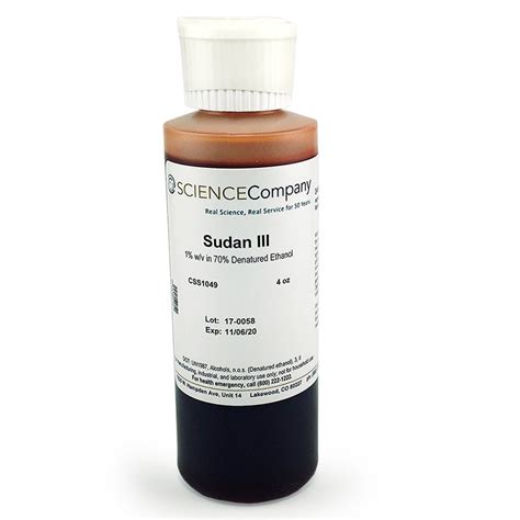 Sudan III, 4oz. for sale. Buy from The Science Company.