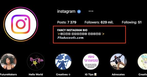 Instagram bio font ideas that you should steal right away - Flake Tools