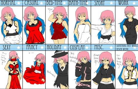 outfit meme by sephiroth72603 on DeviantArt