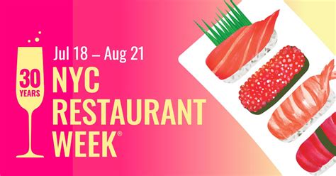 NYC Summer Restaurant Week Returns for 30th Anniversary - Flatiron NoMad