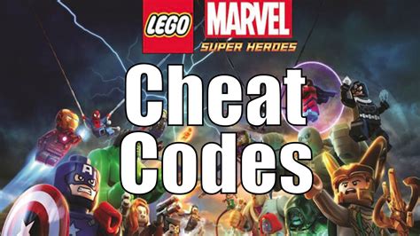 LEGO Marvel Super Heroes Cheat Codes | Lego marvel super heroes, Lego ...