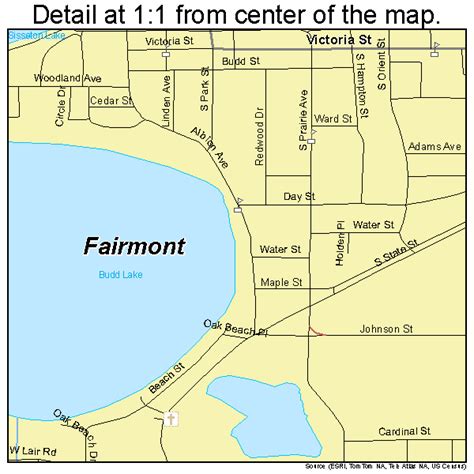 Fairmont Minnesota Street Map 2720330