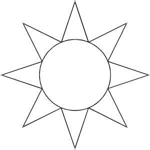 Sun Template - ClipArt Best