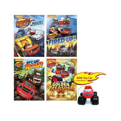 Blaze and the Monster Machines Nick Jr. 4-Volume DVD | Ubuy India