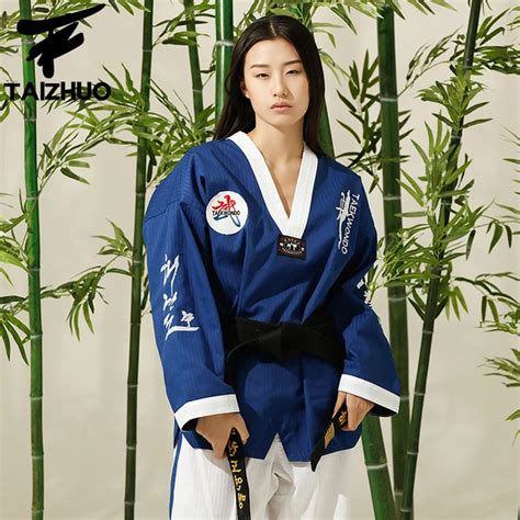 Aliexpress.com : Buy Martial Arts TKD Tae Kwon Do Korea V neck Adult ...