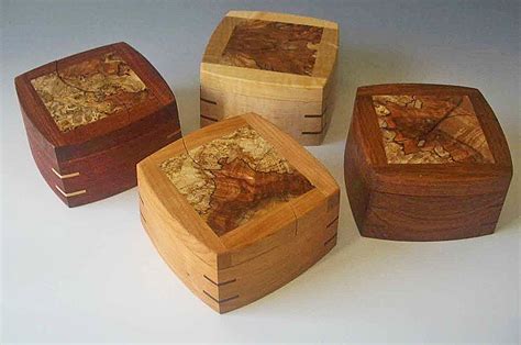 Small Wood Boxes or Decorative Keepsake Boxes