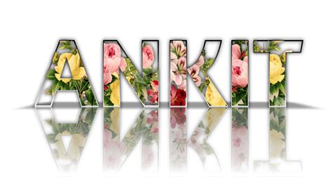 Ankit 3d name PNG image