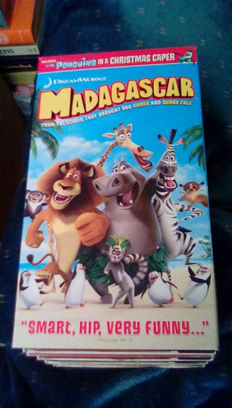 Madagascar RARE DreamWorks 2005 VHS cartoon Ben Stiller Chris Rock ...