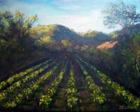 Sonoma County Winery Oil Painting Art By Lisabelle 11x14" on canvas. | Art painting oil ...