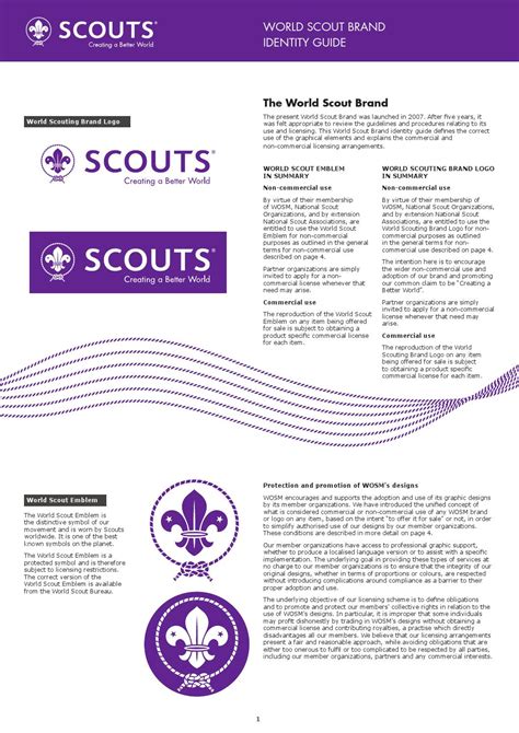 WORLD SCOUT BRAND IDENTITY GUIDE by World Organization of the Scout Movement - Issuu