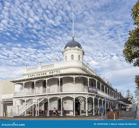 The Beautiful Esplanade Hotel on Marine Terrace in Fremantle, Western Australia Editorial ...