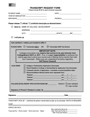 26 Printable how to send high school transcripts to colleges Forms and ...