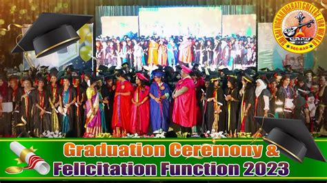 Graduation Day Ceremony 2023 | Sri Sai Vignan Bharti College For Women ...