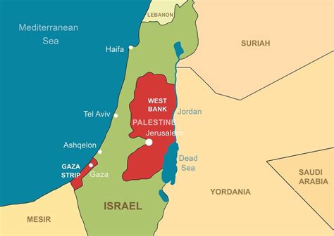 Perbedaan Tepi Barat dan Jalur Gaza di Polemik Israel-Palestina