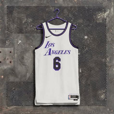 Los Angeles Lakers 22/23 City Edition Uniform: The Blank Canvas | NBA.com