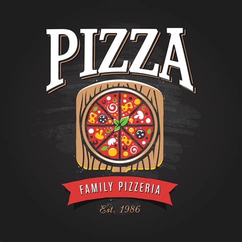 Pizzeria Logo Template 331634 Vector Art at Vecteezy