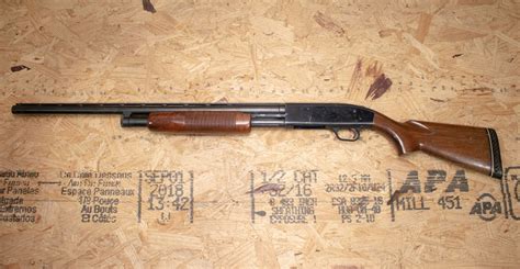 Mossberg 500A 12 Gauge Police Trade-In Shotgun with Wood Stock ...