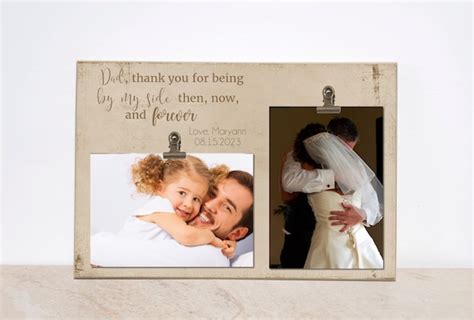 Father Daughter Photo Frame Father of the Bride Gift - Etsy