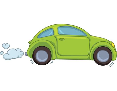 cartoon green car - Clipart World