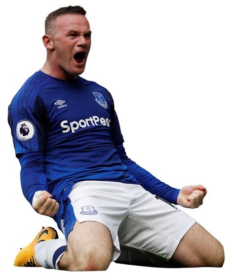 Wayne Rooney Everton football render - FootyRenders