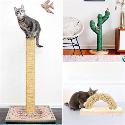 25 DIY Cat Scratching Post Plans - Blitsy