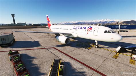 LatinVFR Airbus A320-200 LATAM Airlines CC-BLA (Bandera de Chile) for ...