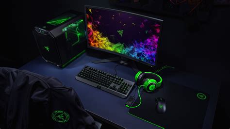 2560x1440 Razer Gaming Setup 8k 1440P Resolution HD 4k Wallpapers, Images, Backgrounds, Photos ...