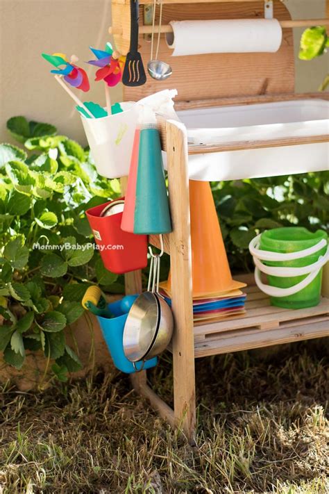 7 Essential Mud Kitchen Accessories For Creative Play - Mommy Baby Play