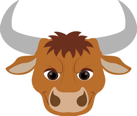 Bull face clipart. Free download transparent .PNG | Creazilla