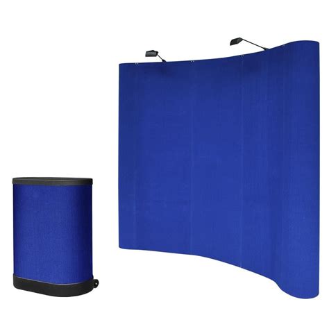 8 x 8 Pop Up Trade Show Booth Display w/ Case - 2 Colors