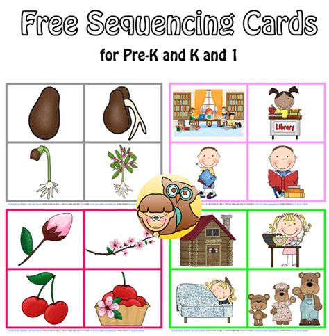 Supreme Preschool Story Sequencing Cards Printable Free Tracing Name ...