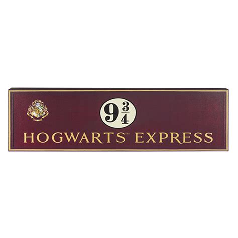 Universal Sign - Harry Potter - Hogwarts Express Platform 9 3/4