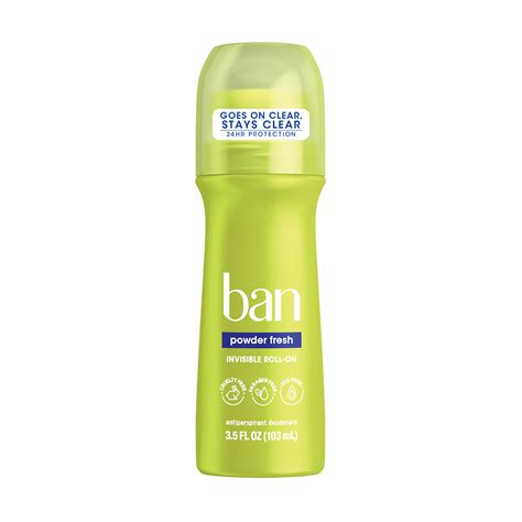 Powder Fresh Deodorant | Ban Roll-On