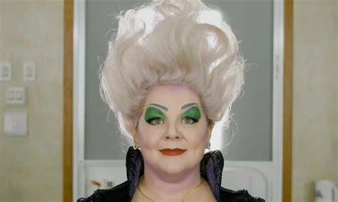 Melissa McCarthy's Ursula makeup routine sparks backlash