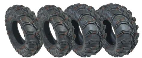 ITP Mud Lite 25x8-12 25x10-12 Atv Tires Set of 4 Mudlite 25x8x12 ...