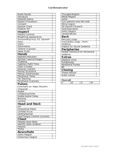 31187003-Cardiovascular-OSCE-Exam-Checklist.doc