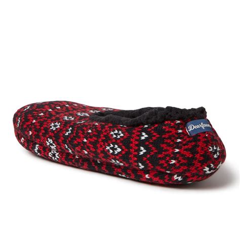 Men's Dearfoams Fairisle Toasty Slipper Socks | Slipper socks ...