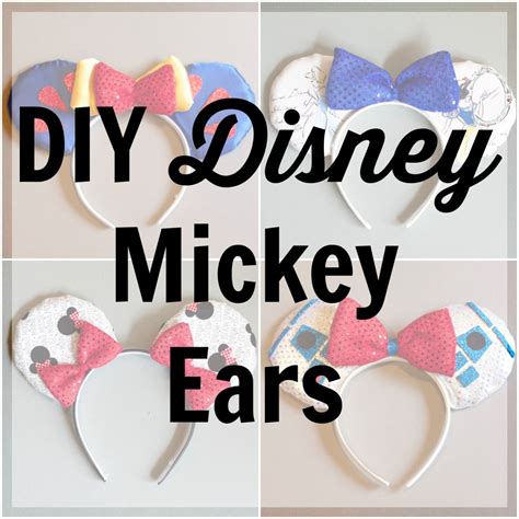 DIY Disney Mickey Ears - Moms Without Answers