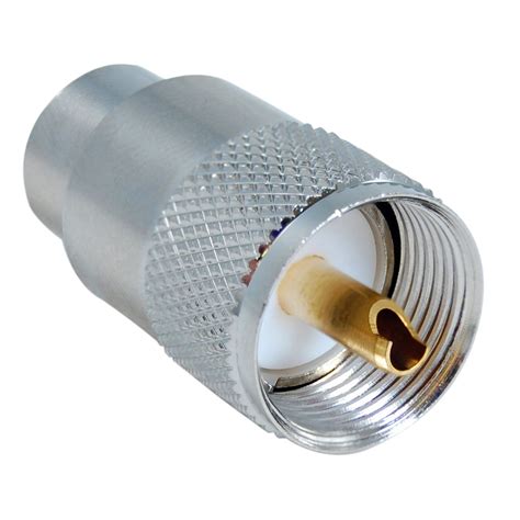 PL-259 (UHF Male) Connector – JEFA Tech